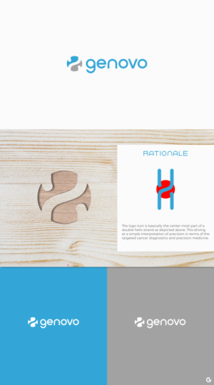 Logo Design by R!CKY for Genovo Corporation | Design #21258777