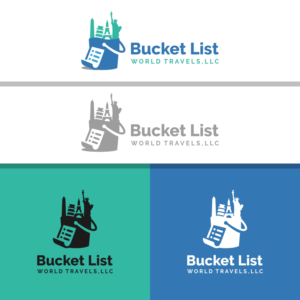 Bucket List World Travels, LLC. | Logo Design by Farqaleit™