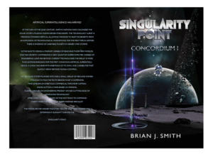 Book cover for a military/ sci-fi novel: Singularity Point | Buchumschlag Design von illuminati-design