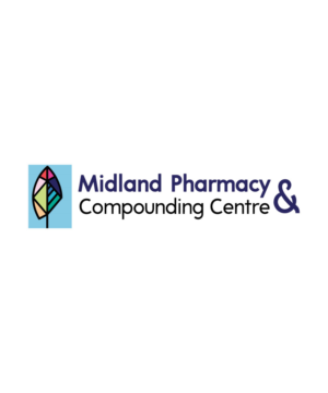 Midland Pharmacy and Compounding Centre | Logo Design by Amethystica