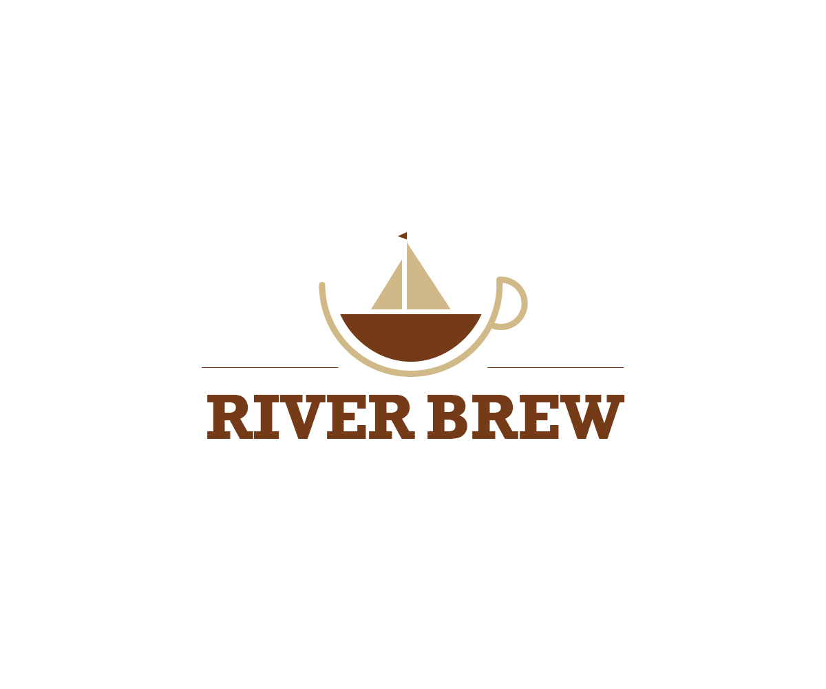 Logo Design by Designs.CreativeCorner for River Brew Coffee House | Design #21227386