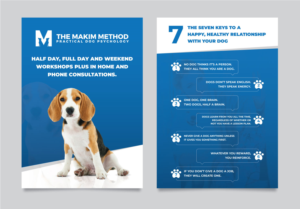 Learn The Seven Keys To A Happy, Healthy Relationship With Your Dog | Design de Flyer par vcreatived