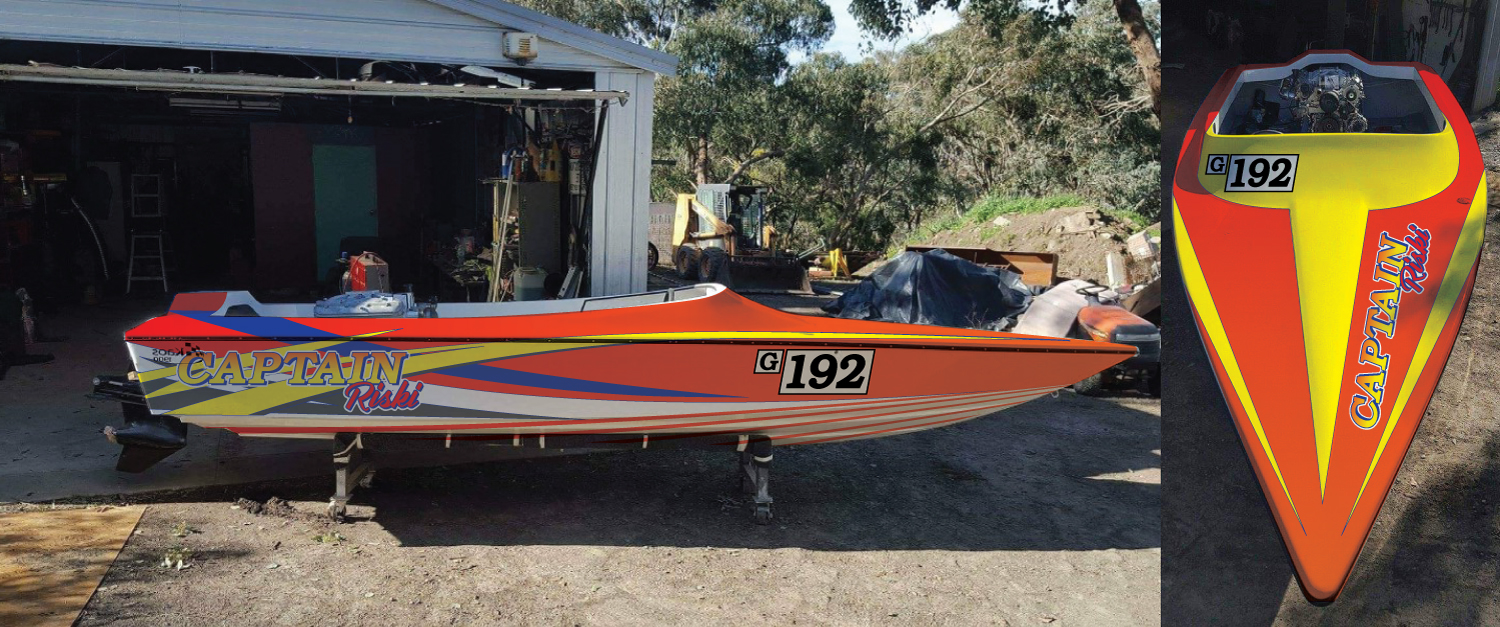 Graphic Design by Impressive Sol for Captain Riski Racing  | Design #21247518