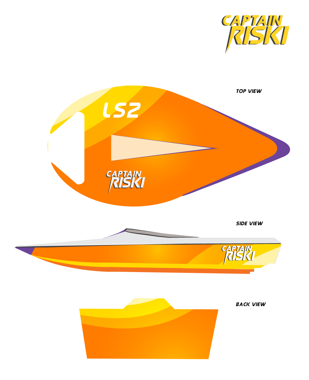 Graphic Design by bonny_r for Captain Riski Racing  | Design #21247987