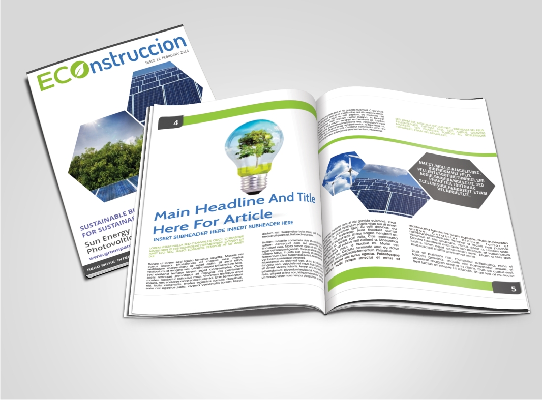 Magazine Design by charmionne for this project | Design #2960624