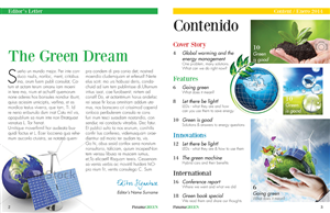 Magazine Design by Ekanite for this project | Design: #2961641