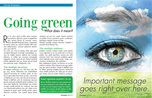 Magazine Design by Ekanite for this project | Design: #2961645