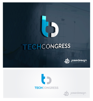 Techcongress (Latin version), ??????????? (Cyrillic version) | Logo-Design von JoseDesign