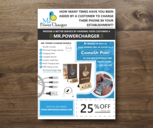Mr. PowerCharger - Product/Sale/Promotional Flyer | Design de Flyer par AnaMSantos