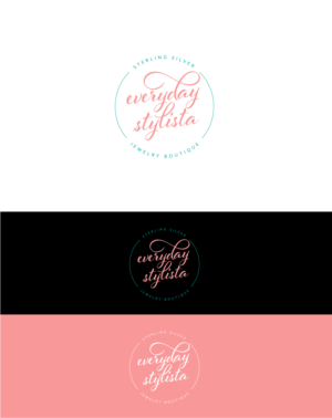 Everyday Stylista Sterling Silver Jewelry Boutique | Logo Design by ultramarin