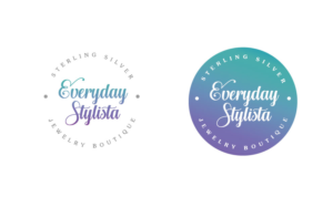 Everyday Stylista Sterling Silver Jewelry Boutique | Logo Design by Birdcage