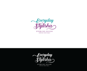 Everyday Stylista Sterling Silver Jewelry Boutique | Logo Design by Ezgi Kilavuz