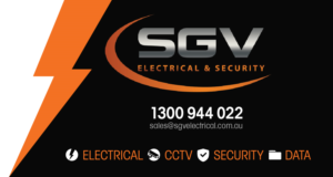 SGV Electrical & Security Van Fleet | Graphic Design by Ankita B