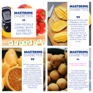 Mastering Diabetes Instagram Educational Posts | Infographic Design by AnneWanjiku