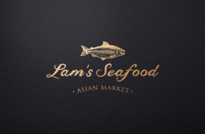 Lam's Seafood Asian Market | Logo Design by GLDesigns