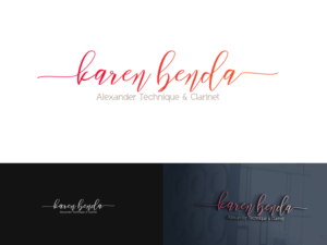 Karen Benda, Alexander Technique & Clarinet | Logo Design by ArtSamurai