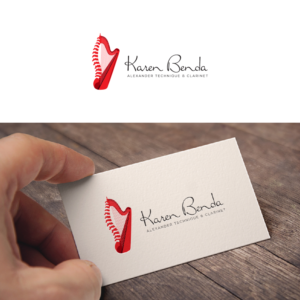 Karen Benda, Alexander Technique & Clarinet | Logo Design by sushsharma99