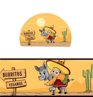 Burritos Veganos | Logo Design by Ankit Bhattarai