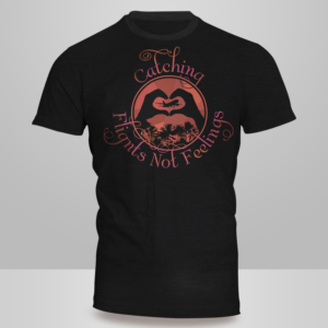 Flights not feelings | T-Shirt-Design von Kero