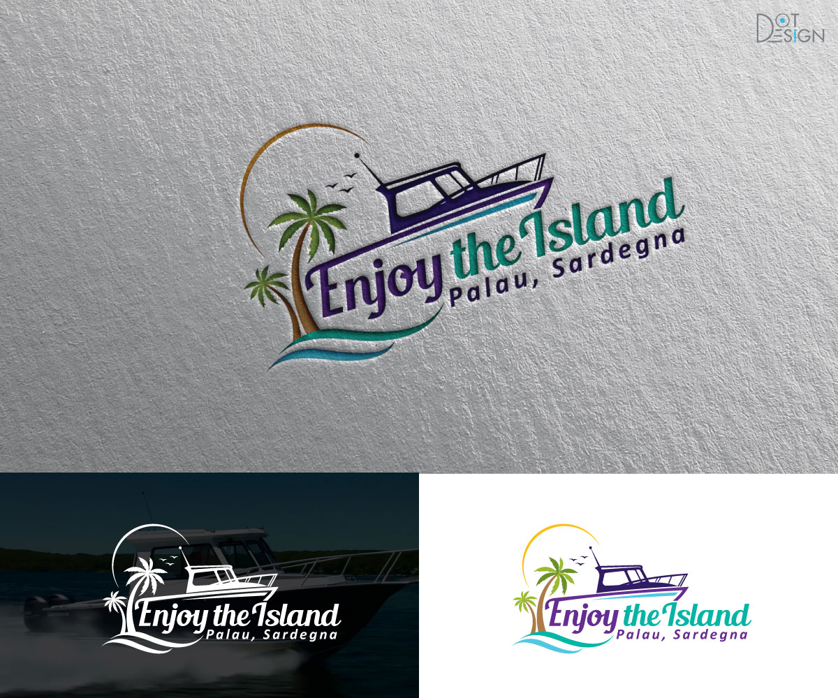 Logo Design by Dot Design 3 for ENJOY THE ISLAND | Design #21238957