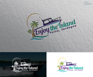 Enjoy the Island, Palau, Sardegna | Logo Design by Dot Design 3