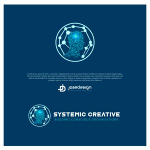 I need two designs - One which is just a picture and one which contains my business name and strapline - Systemic Creative / building conscious organisations | Logo Design by JoseDesign