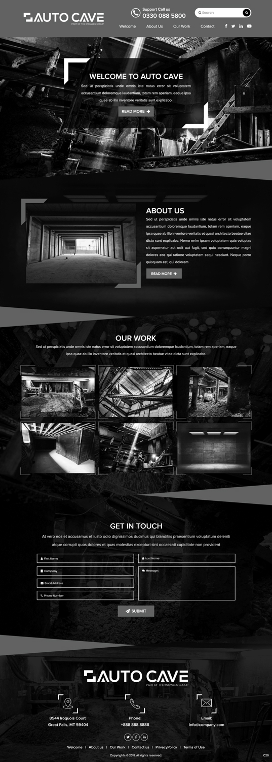 Web Design by pb for this project | Design #21240939