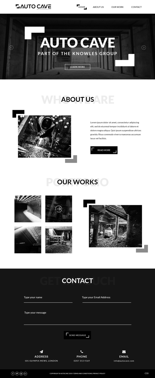 Web Design by pb for this project | Design #21240941