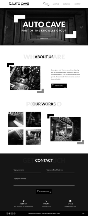 Web Design by pb for this project | Design: #21240941