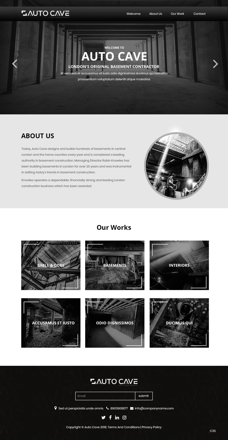 Web Design by pb for this project | Design #21240956