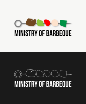 Ministry of Barbeque | Logo Design by adelvalle