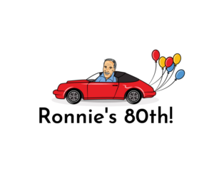 Ronnie's 80th  | Logo-Design von 91.kremena.petrova