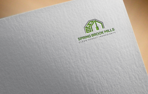 Spring Brook Mills    SB Mills   TAG LINE: Clean  Honest  Ingredients | Logo-Design von DesIcon