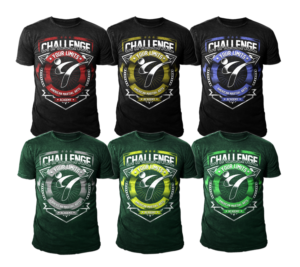 Modern, fun t-shirt design for martial arts school