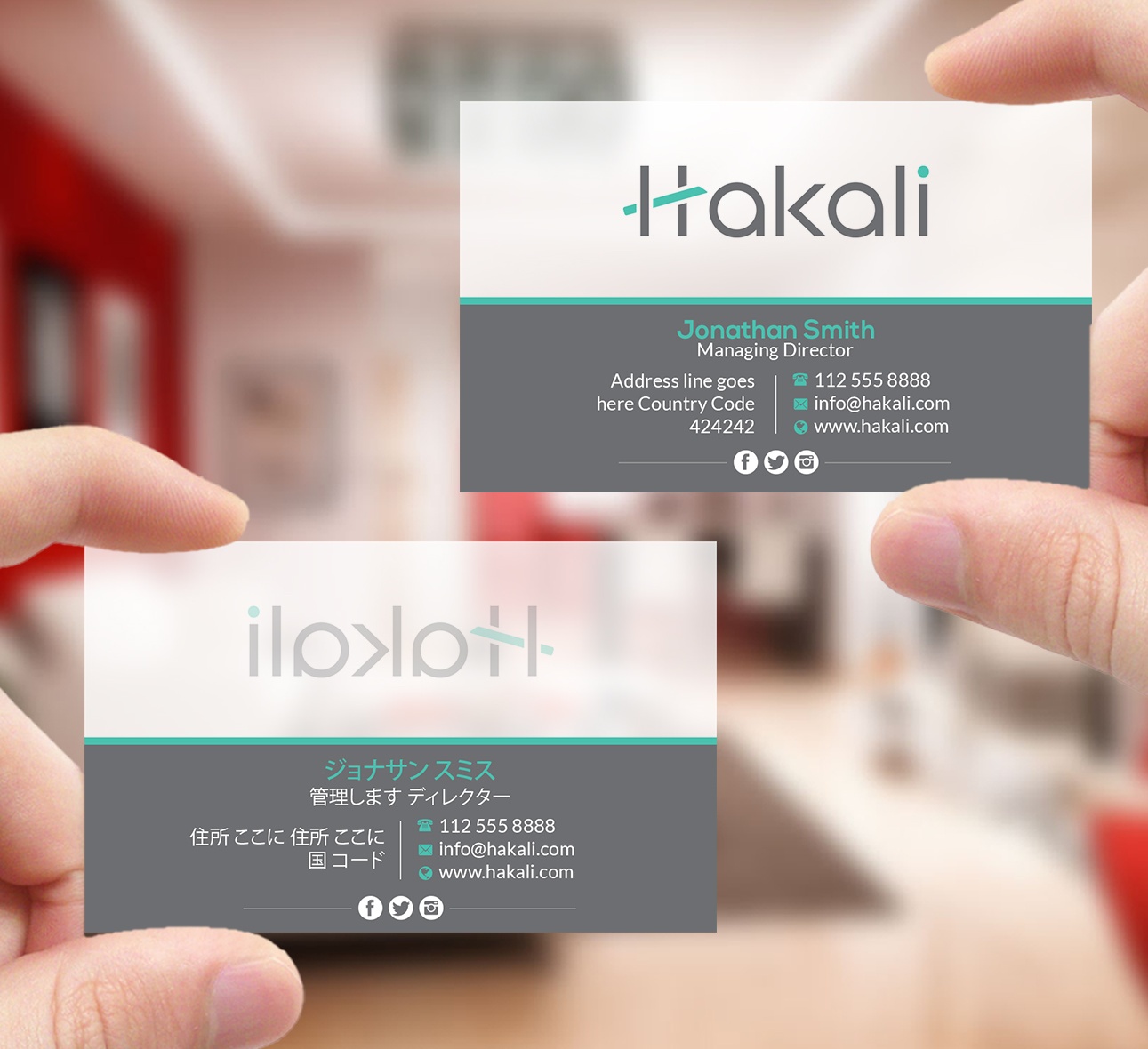Business Card Design by Creations Box 2015 for this project | Design #21242053