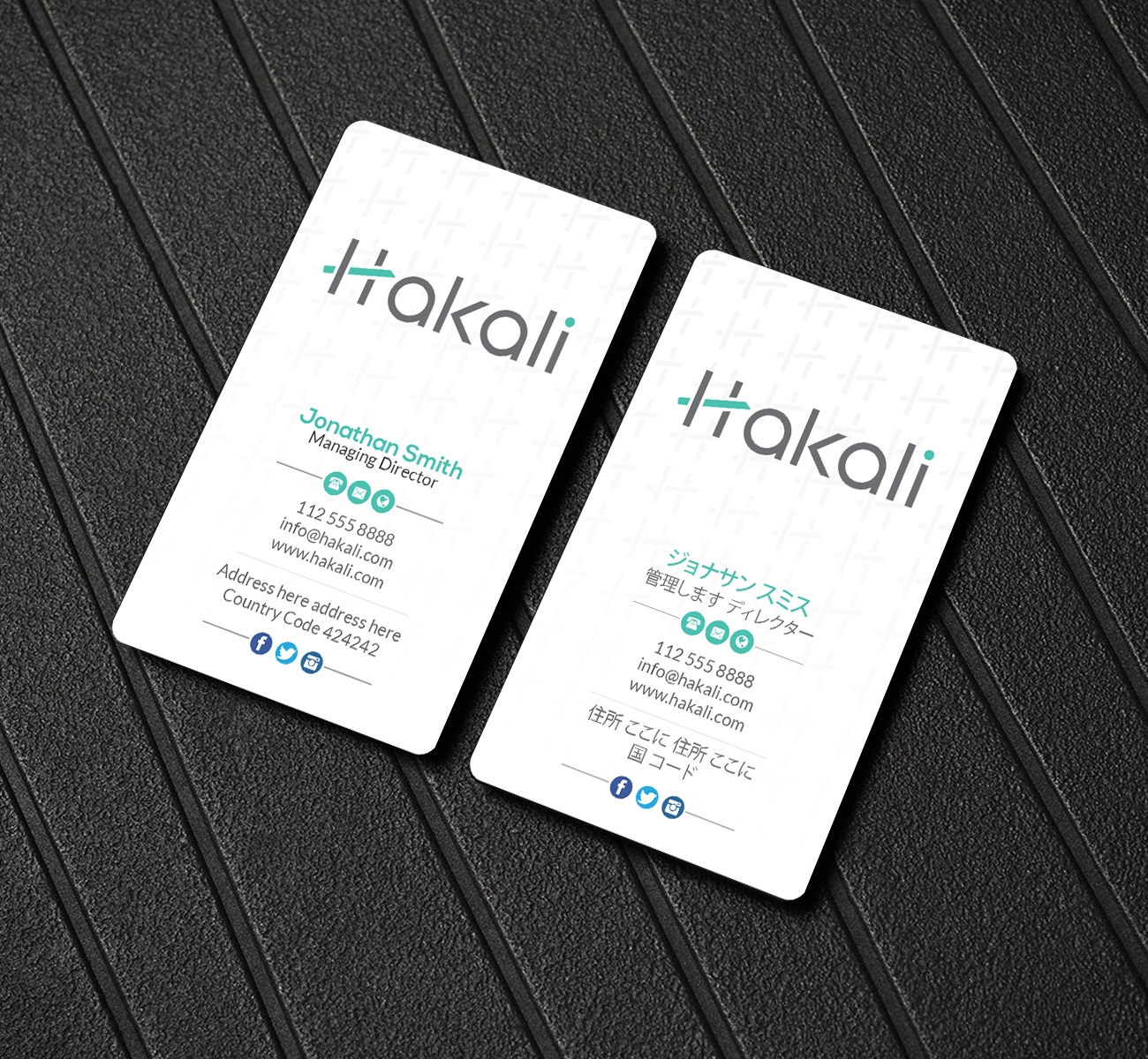 Business Card Design by Creations Box 2015 for this project | Design #21244804