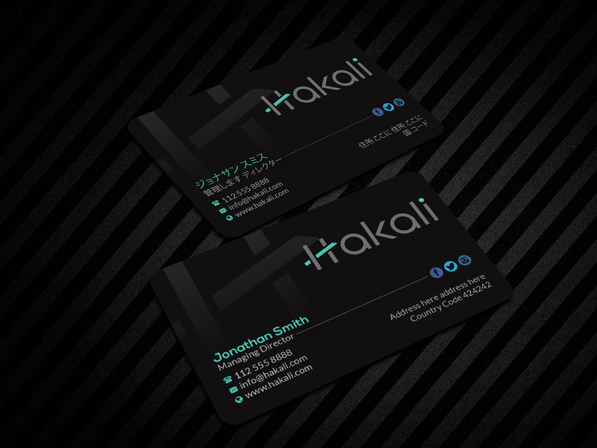 Visitenkarten-Design von Creations Box 2015 für dieses Projekt | Design #21244820