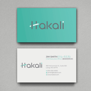 Business Card Design by Srabon55014 for this project | Design: #21277788