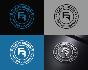 Forthright Motor Company | Logo Design by Atec