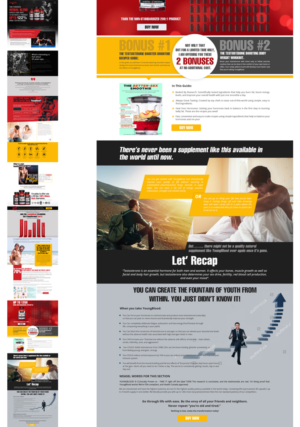 Landing Page-Design von vedverma1984 für dieses Projekt | Design: #21347050