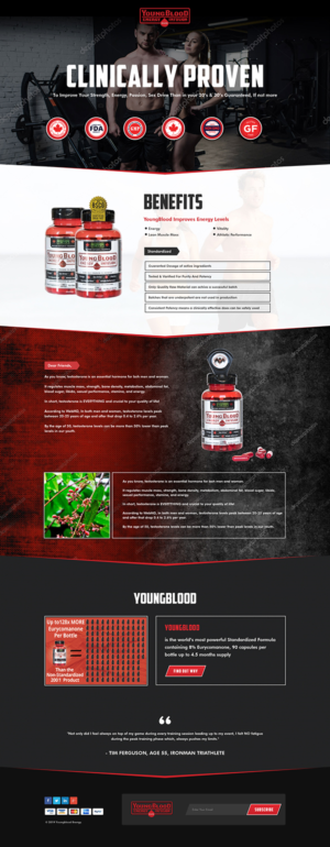Landing Page-Design von PiXthemes für dieses Projekt | Design: #21249511
