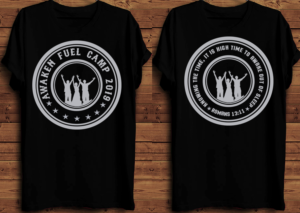 AWAKEN SHIRT LOGO FOR TEEN SUMMER CAMP | Design de T-shirt par creative gravity