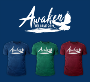 AWAKEN SHIRT LOGO FOR TEEN SUMMER CAMP | Design de T-shirt par D'Mono