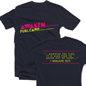 AWAKEN SHIRT LOGO FOR TEEN SUMMER CAMP | Diseño de Camiseta por Ngoeg