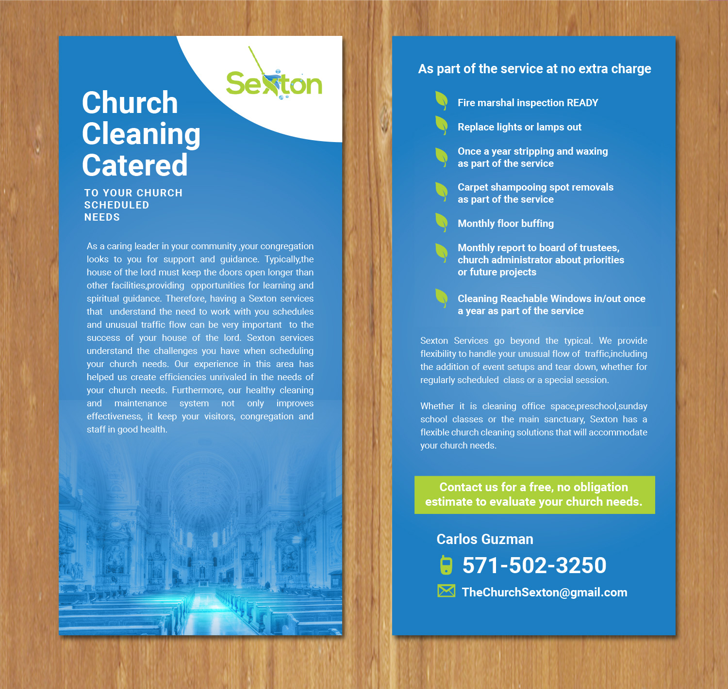 Flyer Design by MNM for Sexton services | Design #21242401