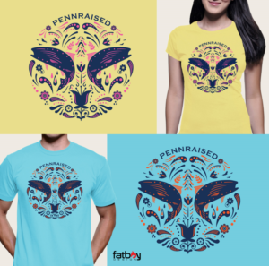 PennRaised Apparel- Pennsylvania Based company that shows the many lifestyles in pennsylvania | Diseño de Camiseta por Fatboy Graphic