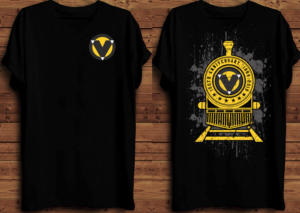Trucking and Railroad transfer Company needs 150th Anniversary T-shirt. Need something cool not c... | T-shirt Design by creative gravity