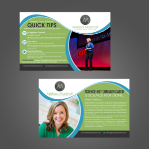 Handout for attendees of educational seminar | Diseño de Flyer por aspiremedia
