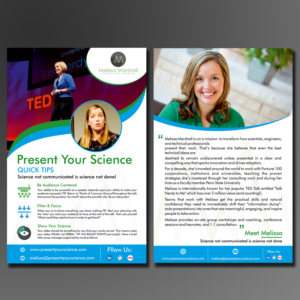 Handout for attendees of educational seminar | Diseño de Flyer por ecorokerz