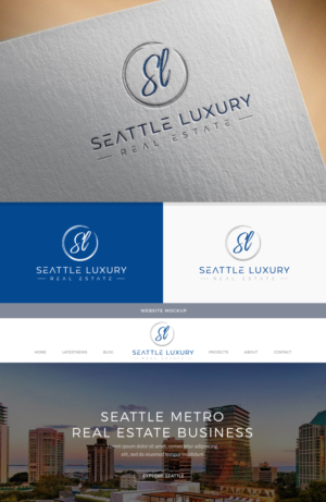 Seattle Luxury Real Estate | Logo Design by mintcreative